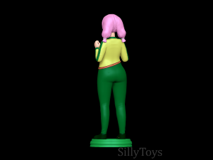 Shelia Nijem with yolkian outfit 3D Принт Модель