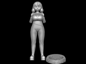 Shelia Nijem with yolkian outfit 3D Принт Модель