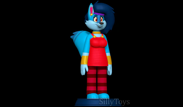 Jay jay - zoofobia Modelo de impresión 3D .c4d .max .obj .3ds .fbx .stl .blend 