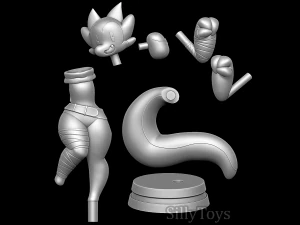 Evelyn Modelo de Impressão 3D