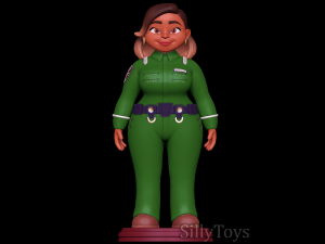 Carla Gonzalez 3D Druckmodell