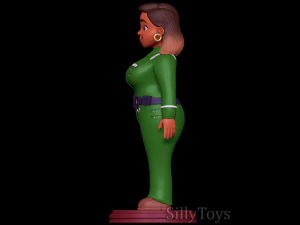 칼라 곤잘레스 3D 프린트 모델