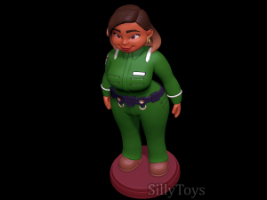 Carla Gonzalez 3D Druckmodell