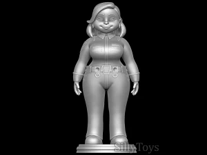 칼라 곤잘레스 3D 프린트 모델