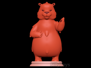 Bear 3D Baskı Modeli