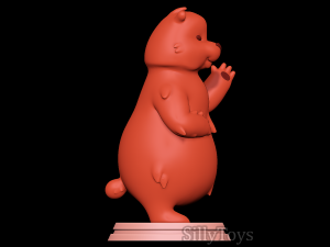 Bear 3D Baskı Modeli
