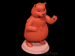 Bear 3D Baskı Modeli