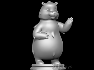 Bear 3D Baskı Modeli
