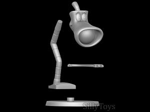 Toaster Blanky Lampy Kirby and Radio - The Brave Little Toaster Model do druku 3D