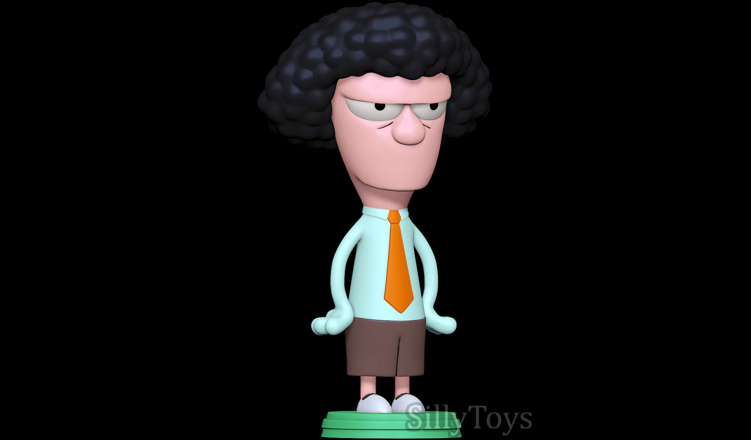 Fenton Mulley - Pel&iacute;culas caseras Modelo de impresión 3D .c4d .max .obj .3ds .fbx .stl .blend 