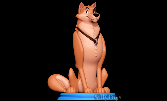 Kaltag - Balto Modello di stampa 3D .c4d .max .obj .3ds .fbx .stl .blend 