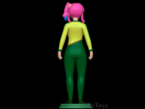 Kaede Hozuki in Yolkian outfit 3D 프린트 모델