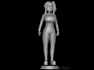 Kaede Hozuki in Yolkian outfit 3D Print Model