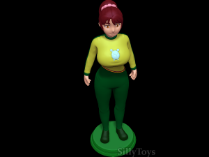 Anna Hanyu in Yolkian outfit 3D 打印模型