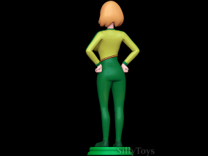 Ryoka Narusawa with Yolkian outfit 3D प्रिंट मॉडल