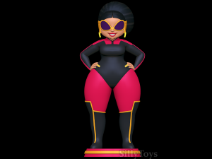 Odessa Drake - Moon-Girl and Devil Dinosaur 3D Принт Модель