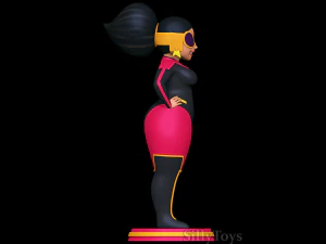 Odessa Drake - Moon-Girl and Devil Dinosaur 3D Print Model