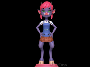 Veronica- Monster Island 3D-printmodel
