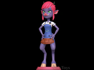 Veronica- Monster Island 3D Print Model