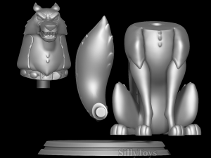 Steele - Balto 3D-printmodel