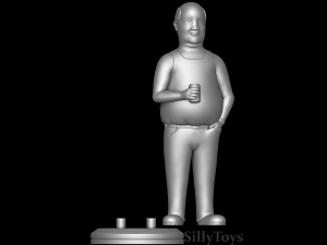 Bill Dauterive - King of the Hill 3D 打印模型