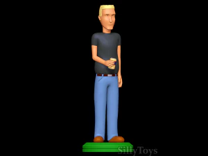Jeff Boomhauer - Rey de la colina Modelo de impresión 3D