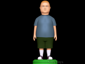 Bobby Hill - King of the Hill 3D-printmodel