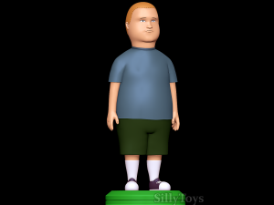 Bobby Hill - King of the Hill 3D Print Model