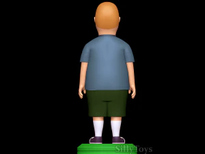 Bobby Hill - Rei da Colina Modelo de Impressão 3D