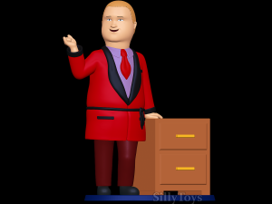 Fancy Bobby Hill - King of the Hill Model Cetak 3D