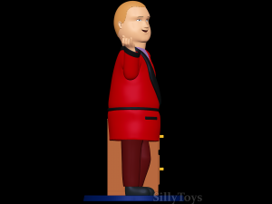 Fancy Bobby Hill - King of the Hill Model Cetak 3D
