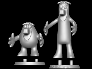 Friedrich and Friedrich 3D-printmodel
