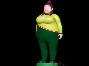 Couchpo with Yolkian outfit - Edens Zero 3D Print Model