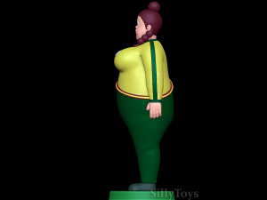 Couchpo with Yolkian outfit - Edens Zero 3D Print Model