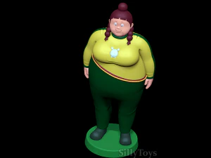 Couchpo with Yolkian outfit - Edens Zero 3D Print Model