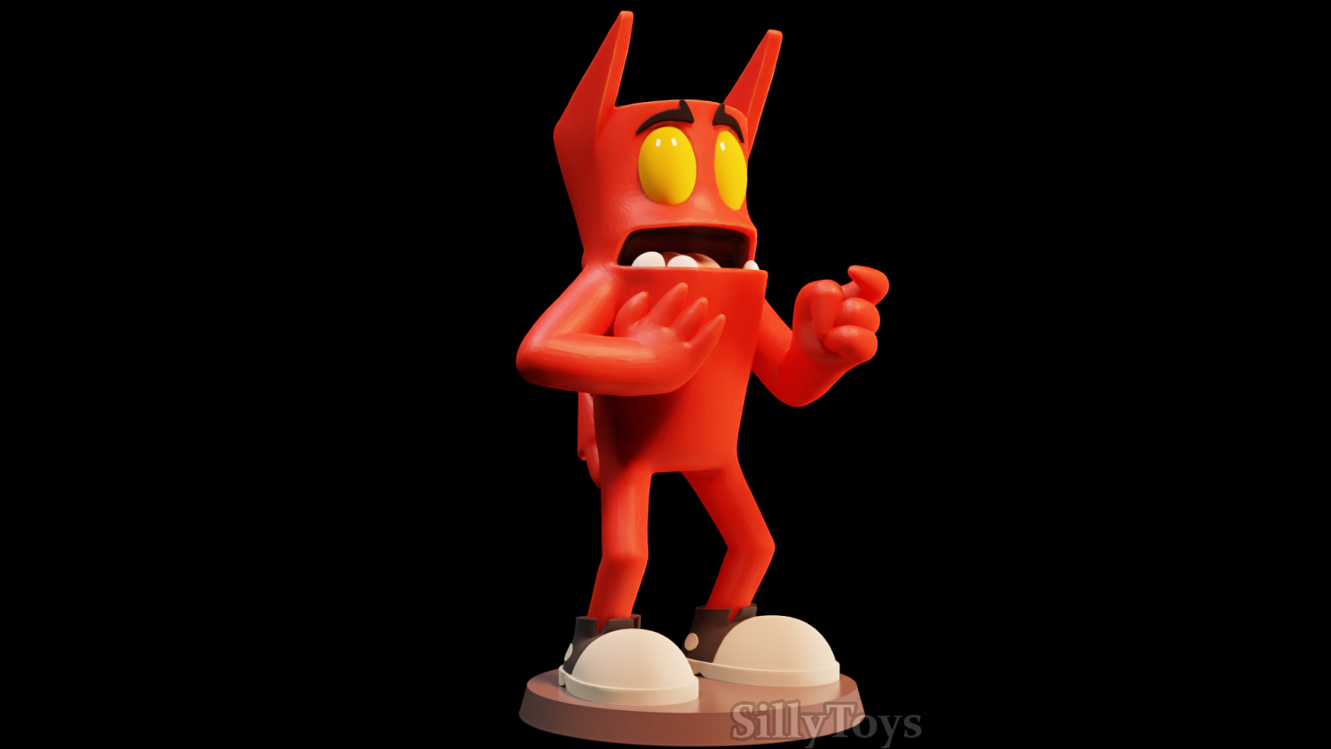 RAINBOW FRIENDS - CYAN 3D Print Model in Monsters & Creatures 3DExport