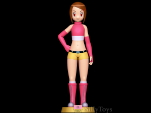 Hikari Yagami - Digimon 3D Принт Модель