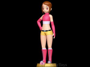 Hikari Yagami - Digimon 3D Print Model