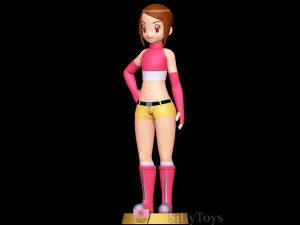 Hikari Yagami - Digimon 3D Print Model