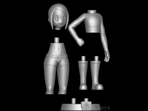 Hikari Yagami - Digimon 3D Print Model