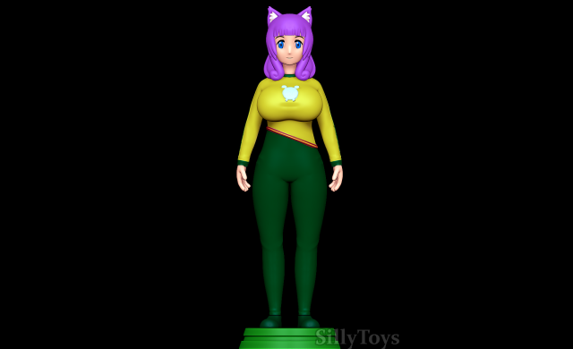 Hitamu Yolkian outfit - Immoral Guild 3D Print Model .c4d .max .obj .3ds .fbx .stl .blend 