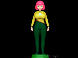 Hanabata Yolkian outfit - Immoral Guild 3D Принт Модель