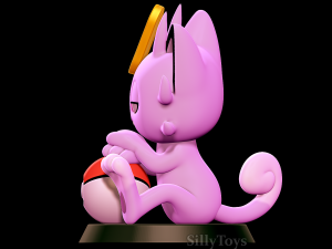 Alolan Meowth - Pokemon 3D print model 3D Print Model