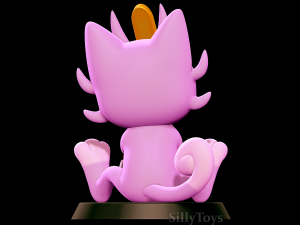 Alolan Meowth - Pokemon 3D print model 3D Print Model