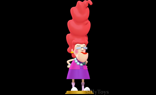 Ma Bagge - Courage the Cowardly Dog Modelo de Impressão 3D .c4d .max .obj .3ds .fbx .stl .blend 