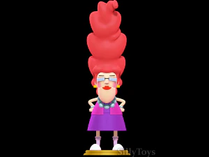Ma Bagge - Courage the Cowardly Dog 3D Print Model