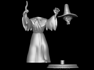 Swamp Witch - Scooby Doo Model Cetak 3D