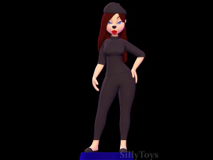 Beret Girl &ndash; Ein extrem alberner Film 3D Druckmodell
