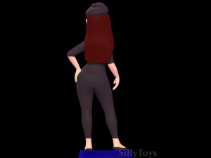 Beret Girl &ndash; Ein extrem alberner Film 3D Druckmodell