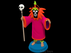 Witch Doctor - Scooby Doo Modello di stampa 3D